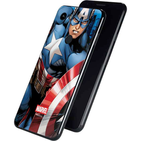 Marvel Captain America Portrait Google Pixel 3a XL Skin